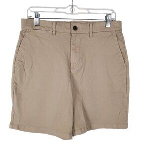 GAP Shorts Mens 30 Casual Safari Khaki 8"‎ inseam Cotton blend stretch classic